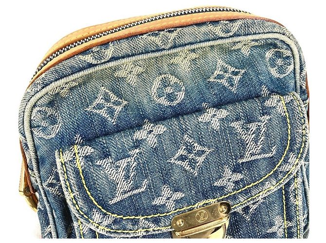 Louis Vuitton Monogram Denim Camera Bag Blau - Ansicht 9