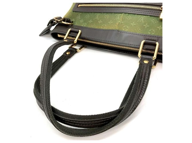 Borsa Louis Vuitton Monogram Mini Lucille PM Cachi - vista 8