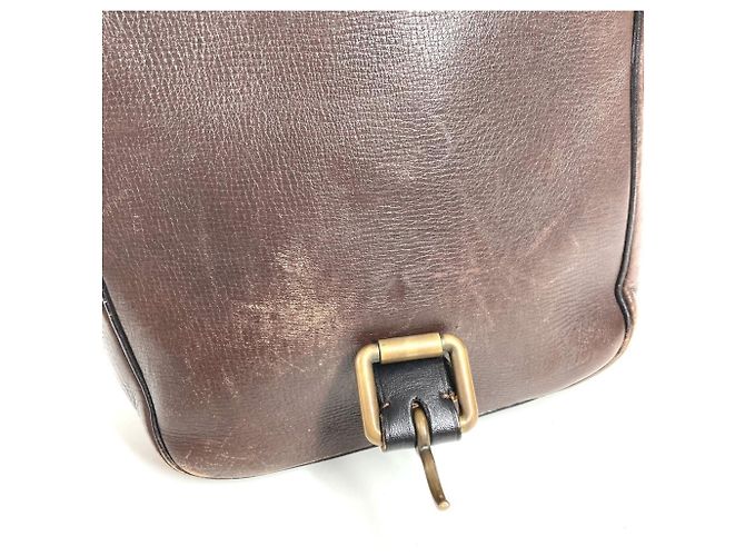 Borsa Louis Vuitton Utah Irokuwa Marrone - vista 12