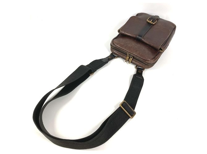 Borsa Louis Vuitton Utah Irokuwa Marrone - vista 8