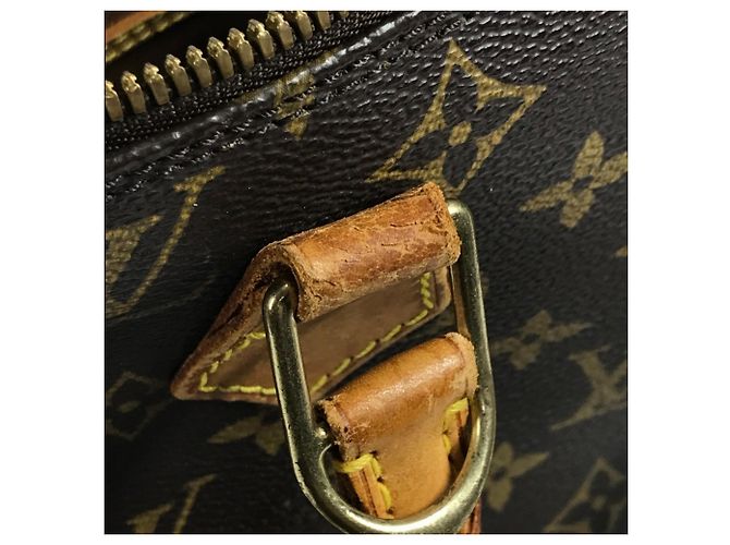 Borsa Tote Louis Vuitton Monogram Alma Marrone - vista 12