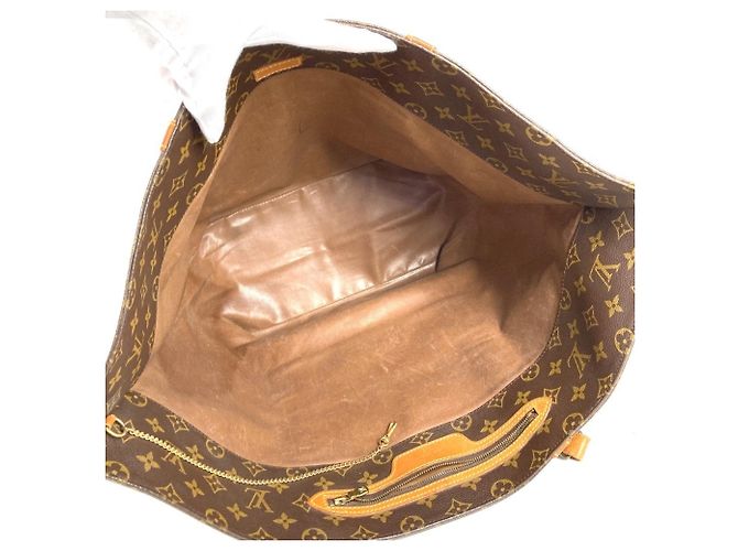 Louis Vuitton Monogram Sac Shopping Bag Castaño - vista 10