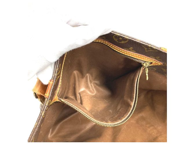 Louis Vuitton Monogram Sac Shopping Bag Castaño - vista 11