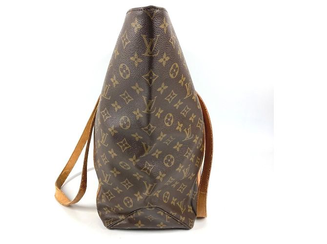 Louis Vuitton Monogram Sac Shopping Bag Castaño - vista 3