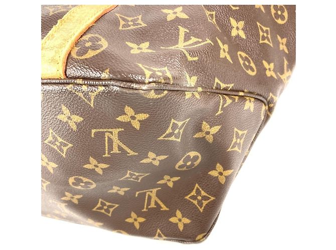 Louis Vuitton Monogram Sac Shopping Bag Castaño - vista 6