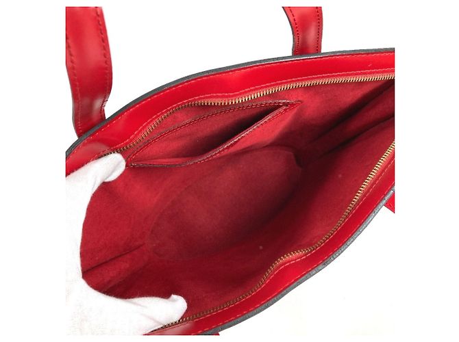 Louis Vuitton Epi Saint Jacques Shopper Rot - Ansicht 11