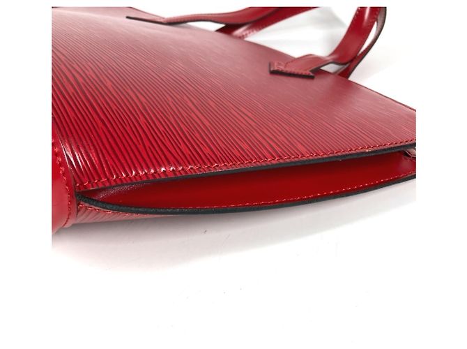 Louis Vuitton Epi Saint Jacques Shopper Rot - Ansicht 5