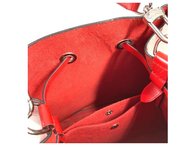 Néonoé Borsa Louis Vuitton Epi NeoNoe Rosa Rosso - vista 12