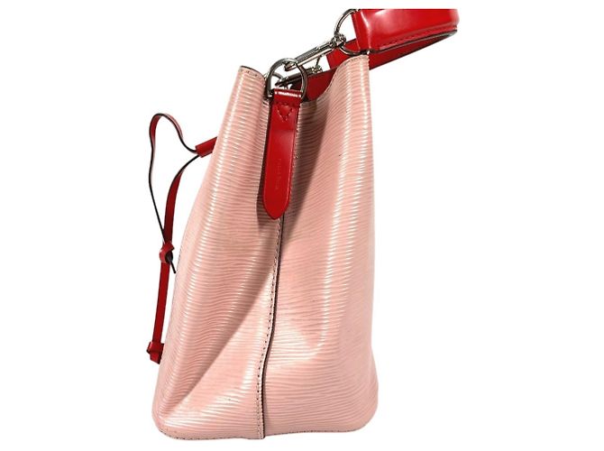 Néonoé Borsa Louis Vuitton Epi NeoNoe Rosa Rosso - vista 3