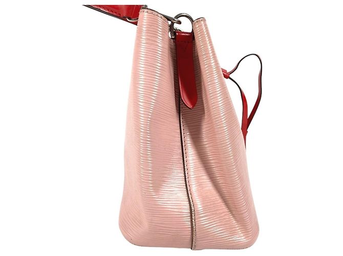 Néonoé Borsa Louis Vuitton Epi NeoNoe Rosa Rosso - vista 4