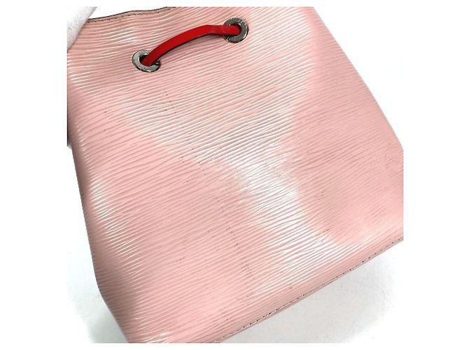 Néonoé Borsa Louis Vuitton Epi NeoNoe Rosa Rosso - vista 8