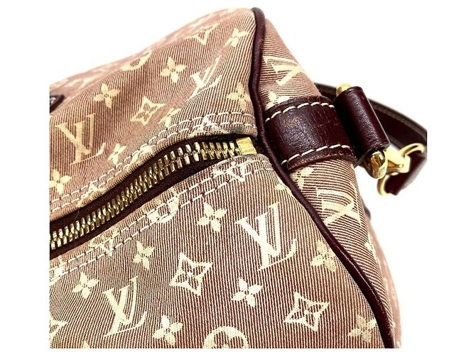 Borsa Louis Vuitton Monogram Idylle Speedy Bandoulière 30 Marrone - vista 11