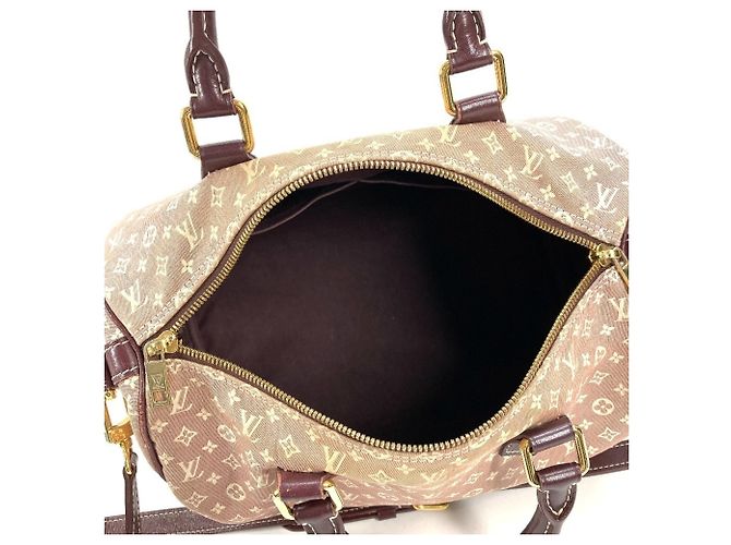 Borsa Louis Vuitton Monogram Idylle Speedy Bandoulière 30 Marrone - vista 12