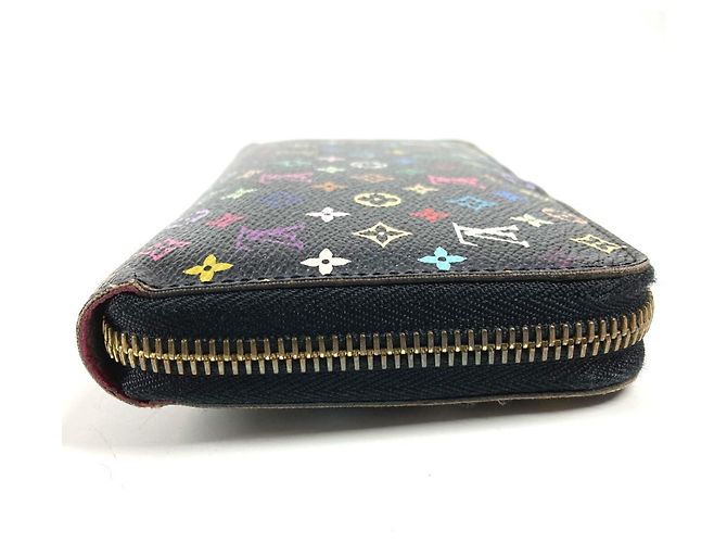 Louis Vuitton Monogram Multicolore Long Wallet Black - view 4