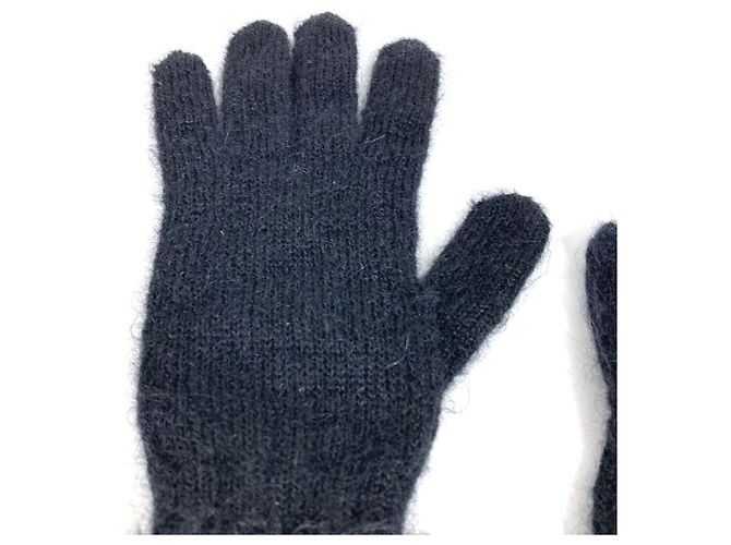 Guanti caldi neri da donna Louis Vuitton Nero - vista 4
