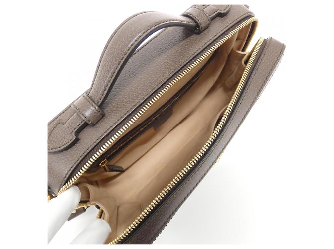 Borsa Gucci Ophidia 550622 K05NG Marrone Beige - vista 6