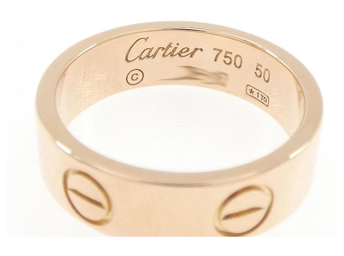 Anello Love di Cartier in oro rosa 18K - vista 3