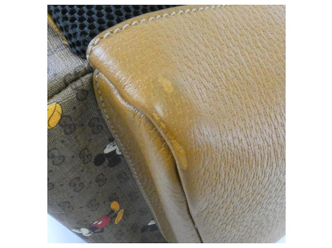 Gucci 603898 HWUDM Rucksack Beige Hellbraun - Ansicht 3
