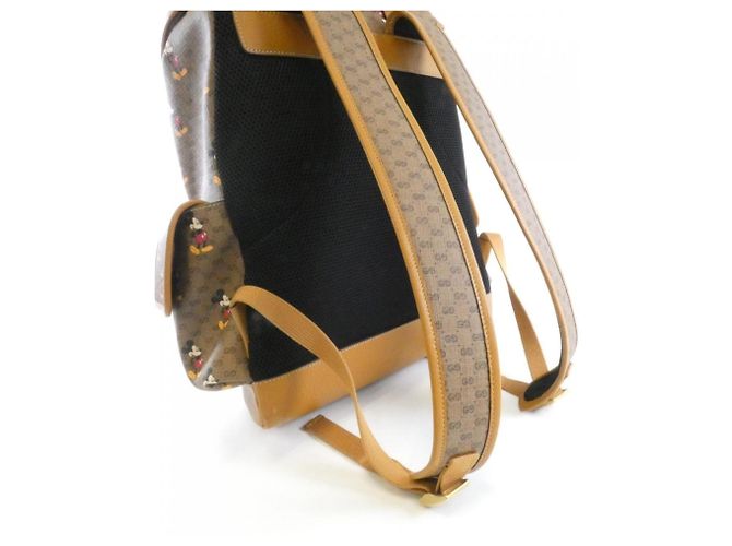 Gucci 603898 HWUDM Rucksack Beige Hellbraun - Ansicht 6