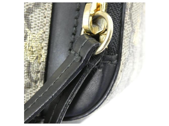 Gucci 427042 9N0AG Rucksack Schwarz Beige - Ansicht 5