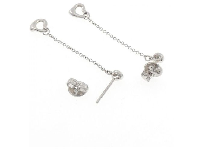 Orecchini Tiffany & Co. Open Heart Diamond By the Yard - vista 3