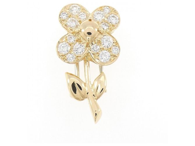 Trefle Brosche Van Cleef & Arpels Golden - Ansicht 2