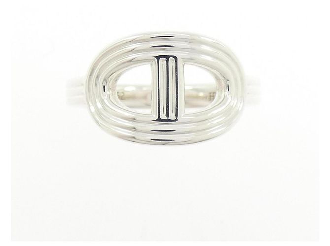 Ring Hermes Hermès Chaine d'Ancre 24 Anillo Plata - vista 2