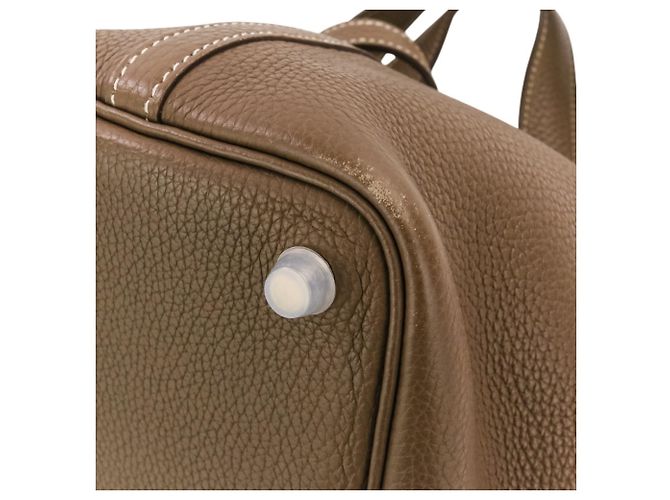 Hermès Hermes Picotin Lock PM Handtasche Taupe - Ansicht 13