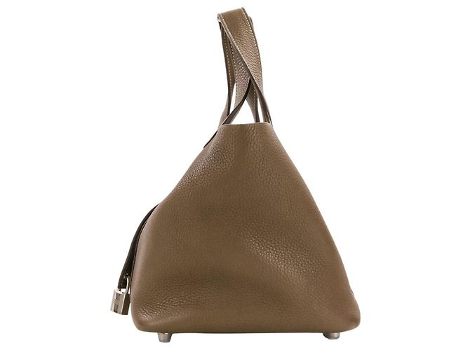 Hermès Hermes Picotin Lock PM Handtasche Taupe - Ansicht 3