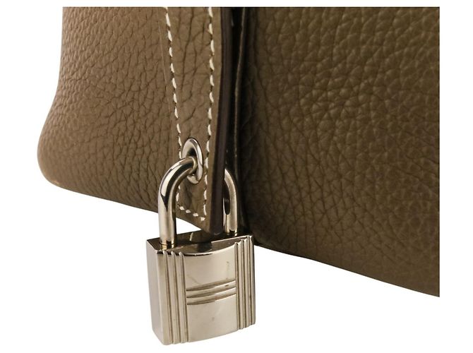 Hermès Hermes Picotin Lock PM Handtasche Taupe - Ansicht 9