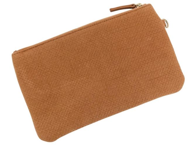 Borsa Tote CHANEL Deauville MM Beige - vista 12