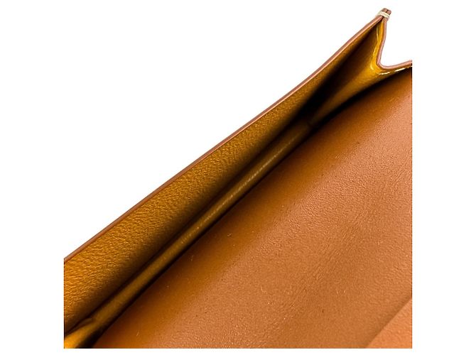 Tarjetero de cuero Goyard Malesherbes Castaño - vista 7