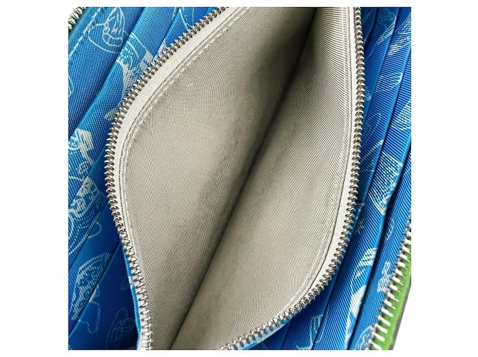 Hermès Cartera larga Hermes Aunage Rodeo des Cowgirls Verde Verde claro - vista 7