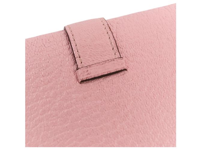 Portafoglio Compatto Combinato Hermès Bearn Nero Rosa - vista 10
