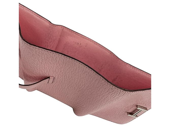 Portafoglio Compatto Combinato Hermès Bearn Nero Rosa - vista 12