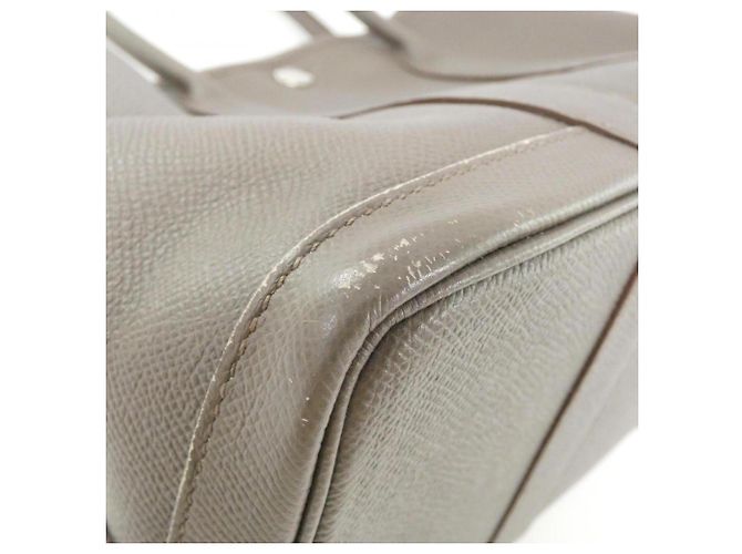 Hermès Borsa Hermes Garden Party 30cm Marrone Grigio - vista 2