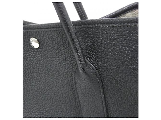 Hermès Borsa Hermes Garden Party 36cm Nero - vista 4