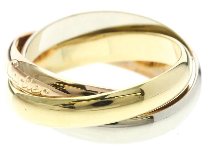 Cartier Trinity 18K Dreifarbiges Gold Medium Golden - Ansicht 2