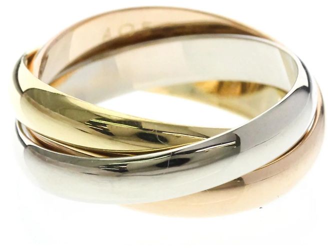 Cartier Trinity 18K Dreifarbiges Gold Medium Golden - Ansicht 3