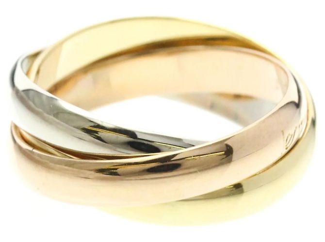 Cartier Trinity 18K Dreifarbiges Gold Medium Golden - Ansicht 4