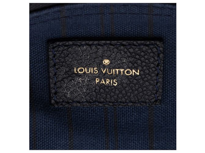 Louis Vuitton Monogram Empreinte Speedy Bandouliere 30 Satchel Blau - vista 7