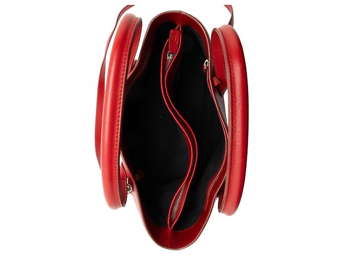 Tod's D-Styling kleiner Tote aus glattem Leder Rot - Ansicht 6