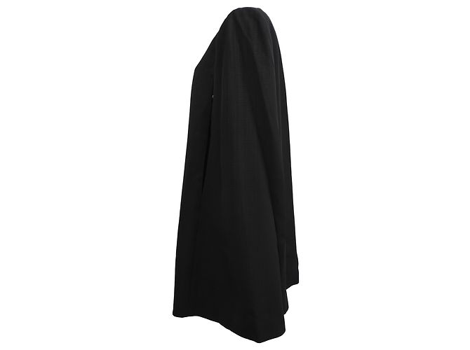Blazer Cape Dinner Totême en viscosa negra Negro - vista 2