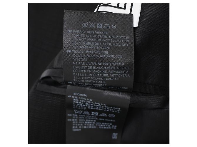 Blazer Cape Dinner Totême en viscosa negra Negro - vista 7