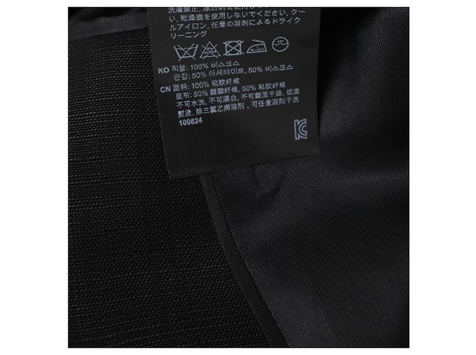 Blazer Cape Dinner Totême en viscosa negra Negro - vista 8