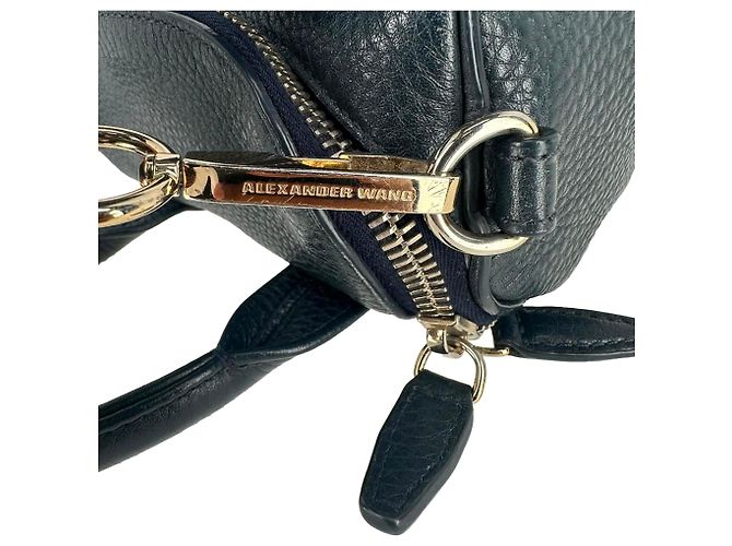 Borsa Rocco di Alexander Wang in pelle nera Nero - vista 10