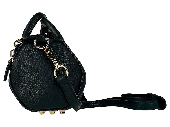 Borsa Rocco di Alexander Wang in pelle nera Nero - vista 4