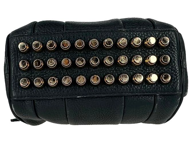 Borsa Rocco di Alexander Wang in pelle nera Nero - vista 6