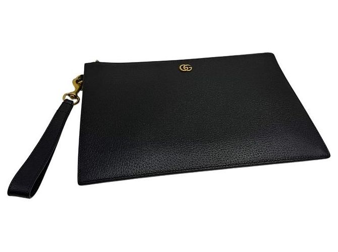 Gucci Clutch in pelle da donna Gg Marmont - vista 5