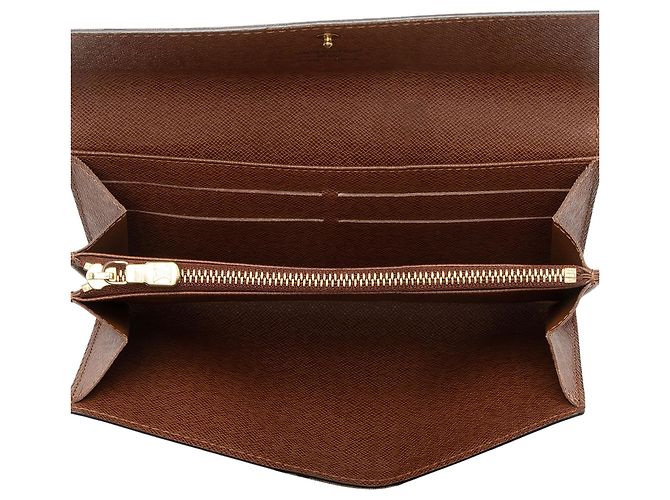 Louis Vuitton Vintage Monogram Canvas Sarah Wallet Braun - Ansicht 5